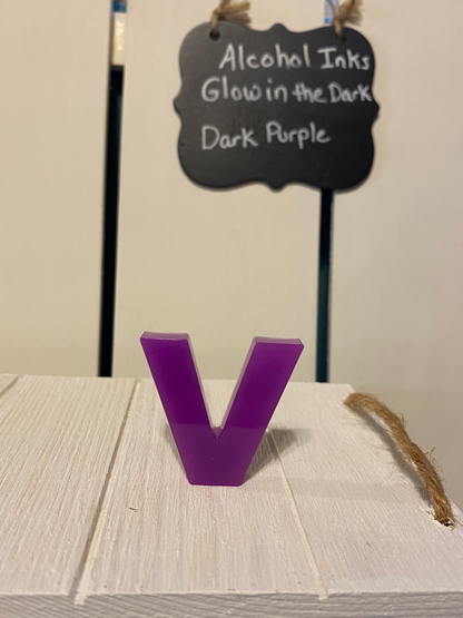 Basic Style Letters - Custom Resin Keychains