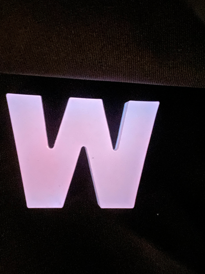 Basic Style Letters - Custom Resin Keychains