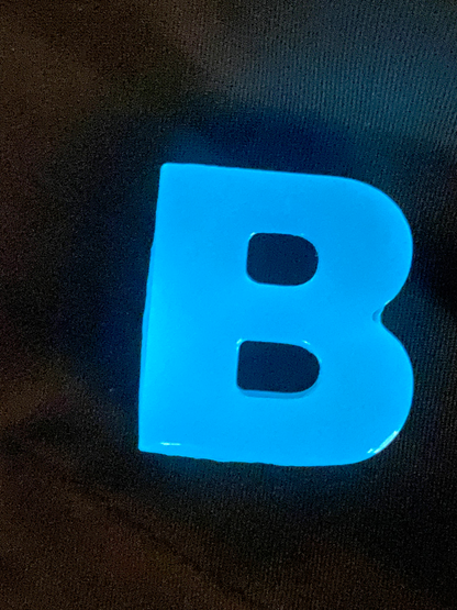 Basic Style Letters - Custom Resin Keychains