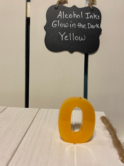 Basic Style Letters - Custom Resin Keychains