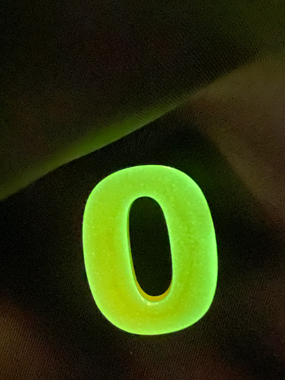 Basic Style Letters - Custom Resin Keychains