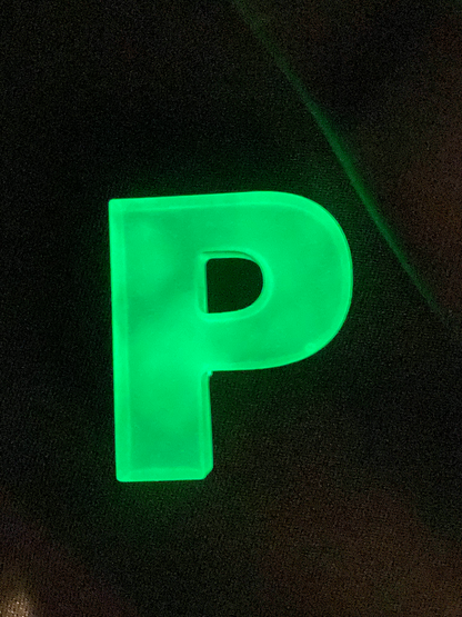 Basic Style Letters - Custom Resin Keychains