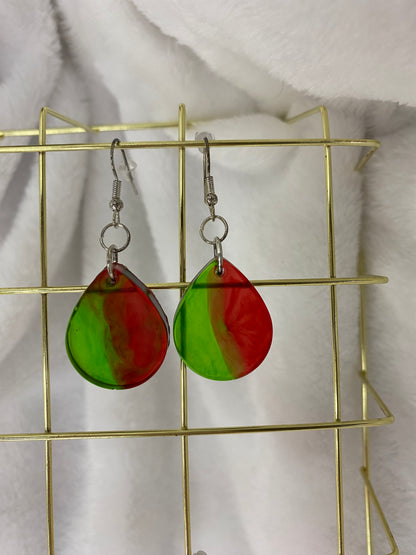Red & Green  Earrings