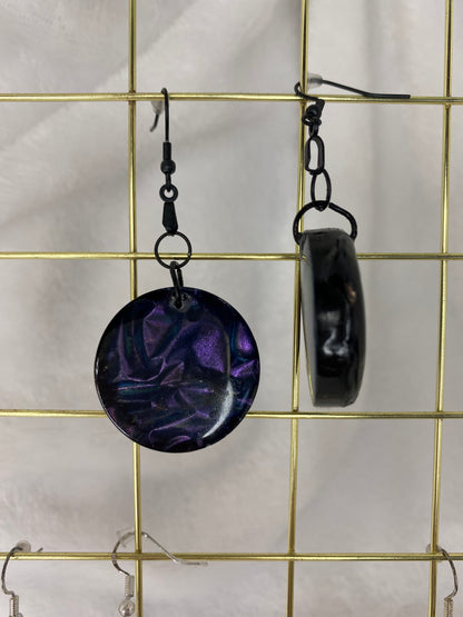 Colorshift Earrings Circle Shaped