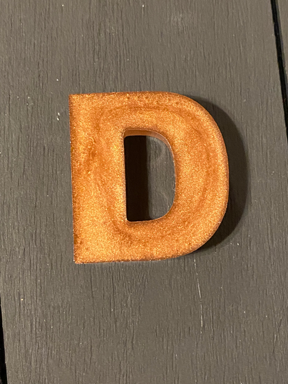Basic Style Letters - Custom Resin Keychains