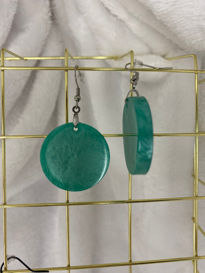 Blue/Green Earrings