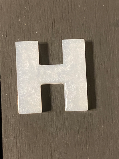 Basic Style Letters - Custom Resin Keychains