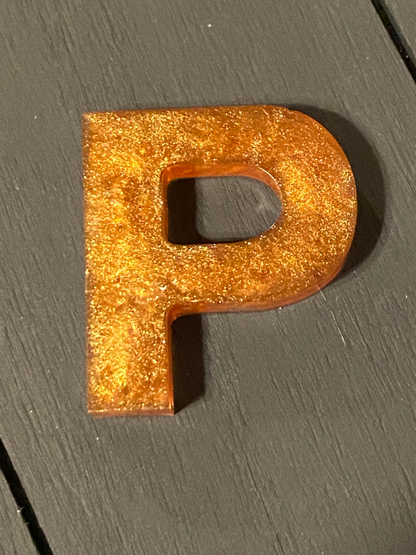 Basic Style Letters - Custom Resin Keychains