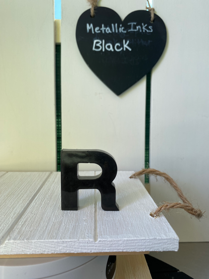 Basic Style Letters - Custom Resin Keychains