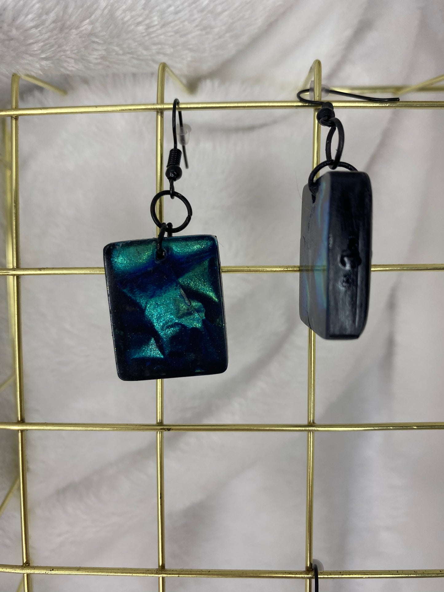 Colorshift Earrings Rectangle Shaped