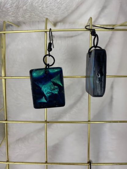 Colorshift Earrings Rectangle Shaped