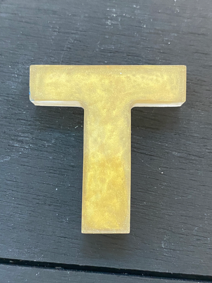 Basic Style Letters - Custom Resin Keychains