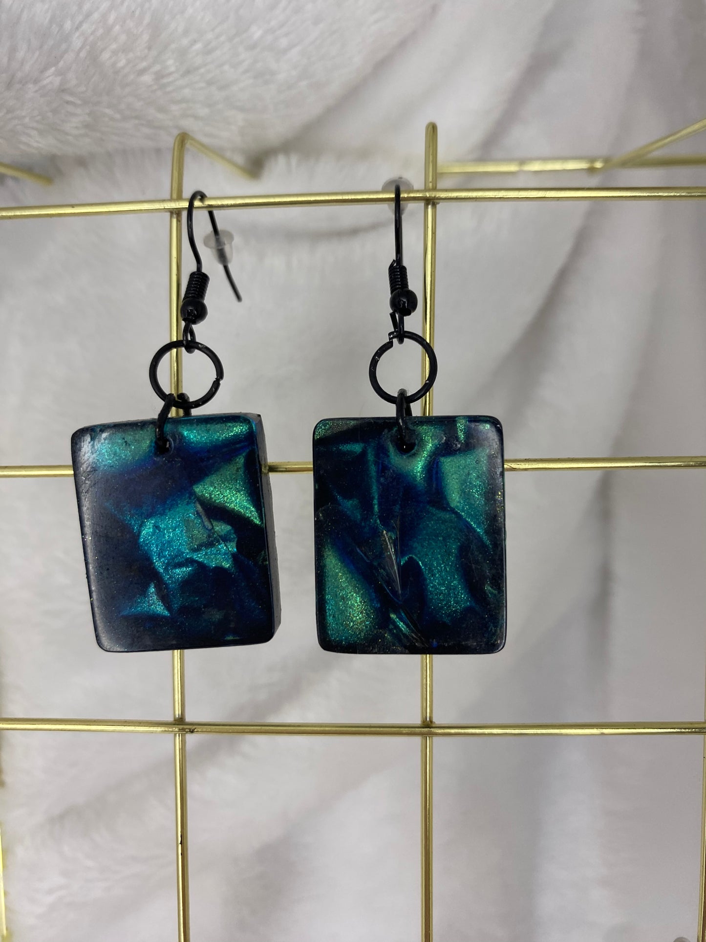 Colorshift Earrings Rectangle Shaped