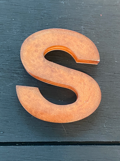 Basic Style Letters - Custom Resin Keychains