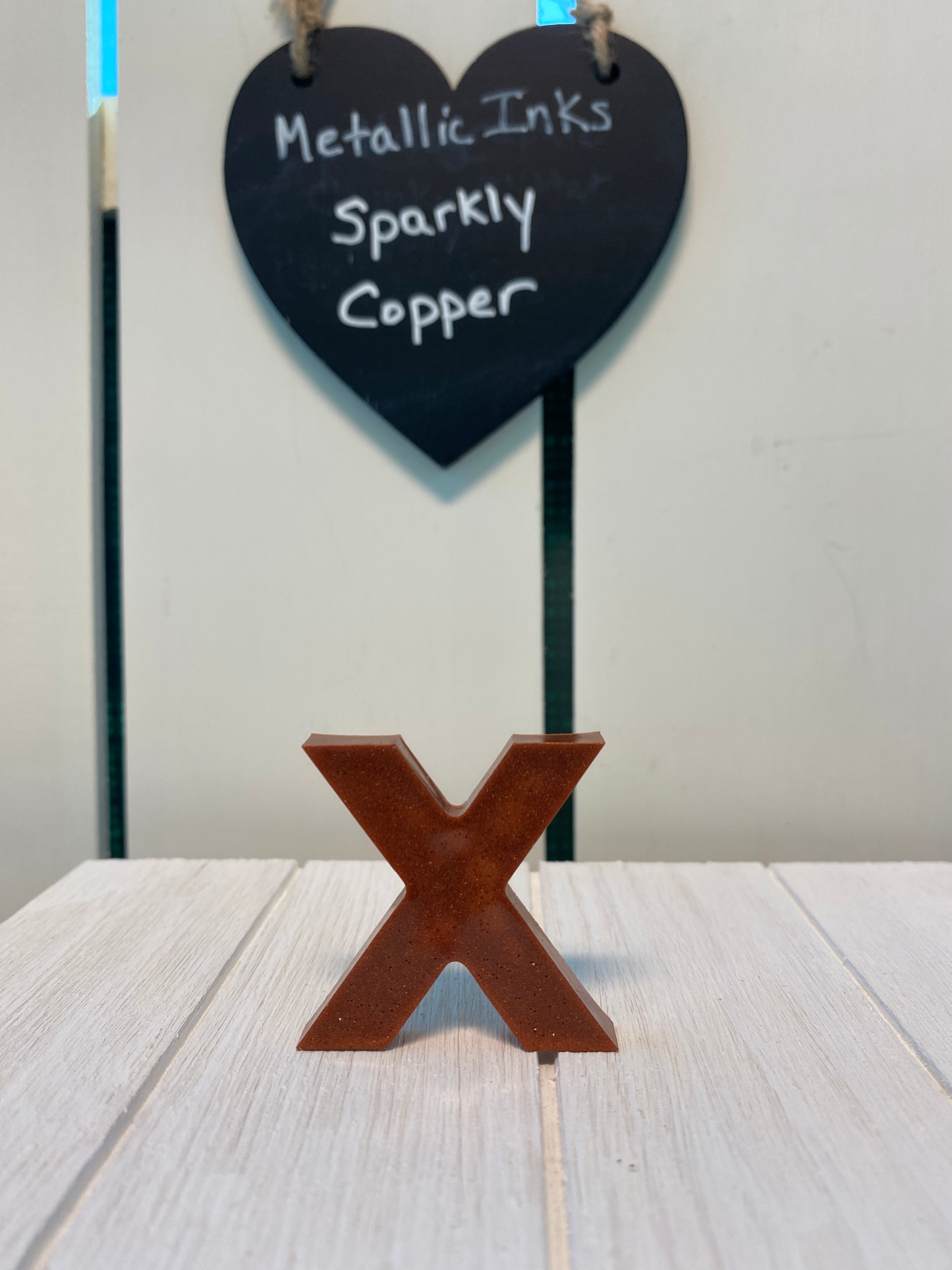 Basic Style Letters - Custom Resin Keychains