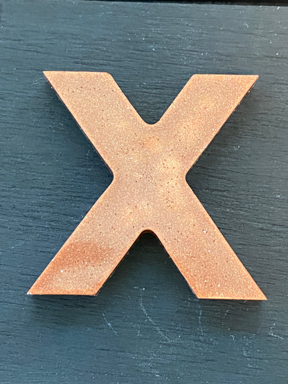 Basic Style Letters - Custom Resin Keychains
