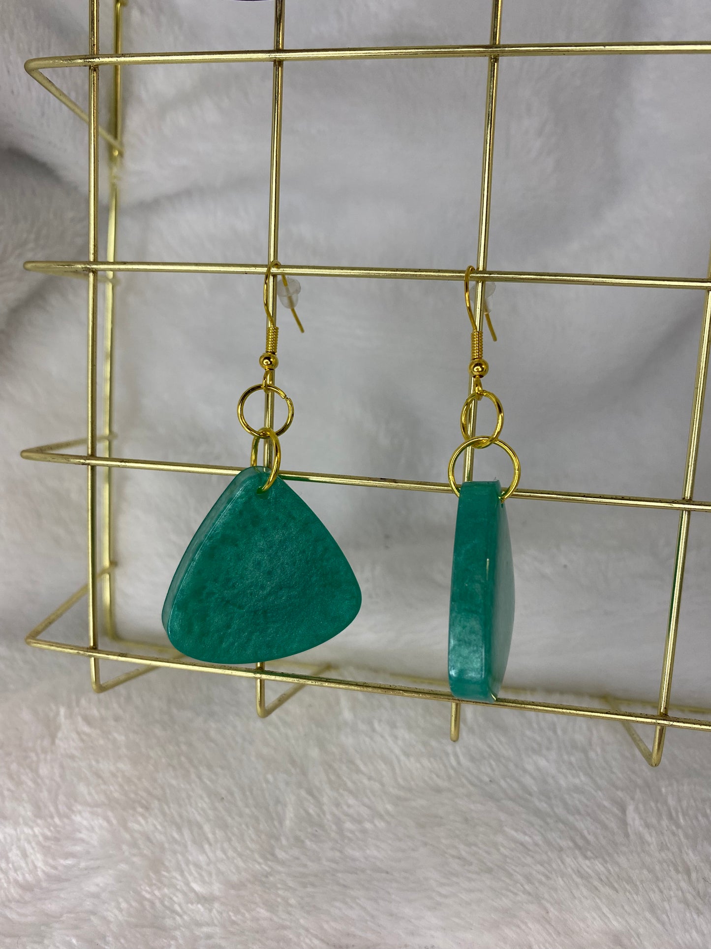 Blue/Green Earrings