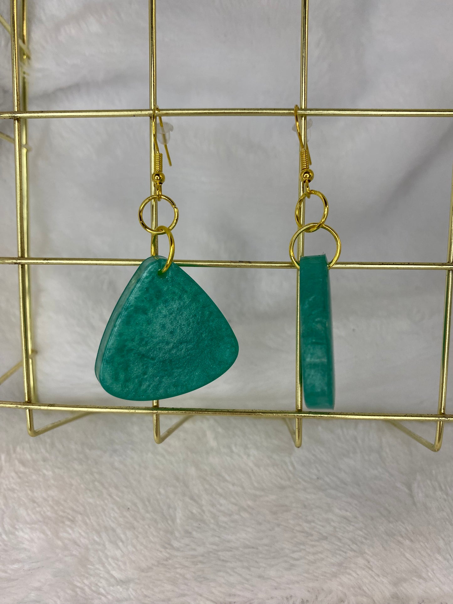 Blue/Green Earrings
