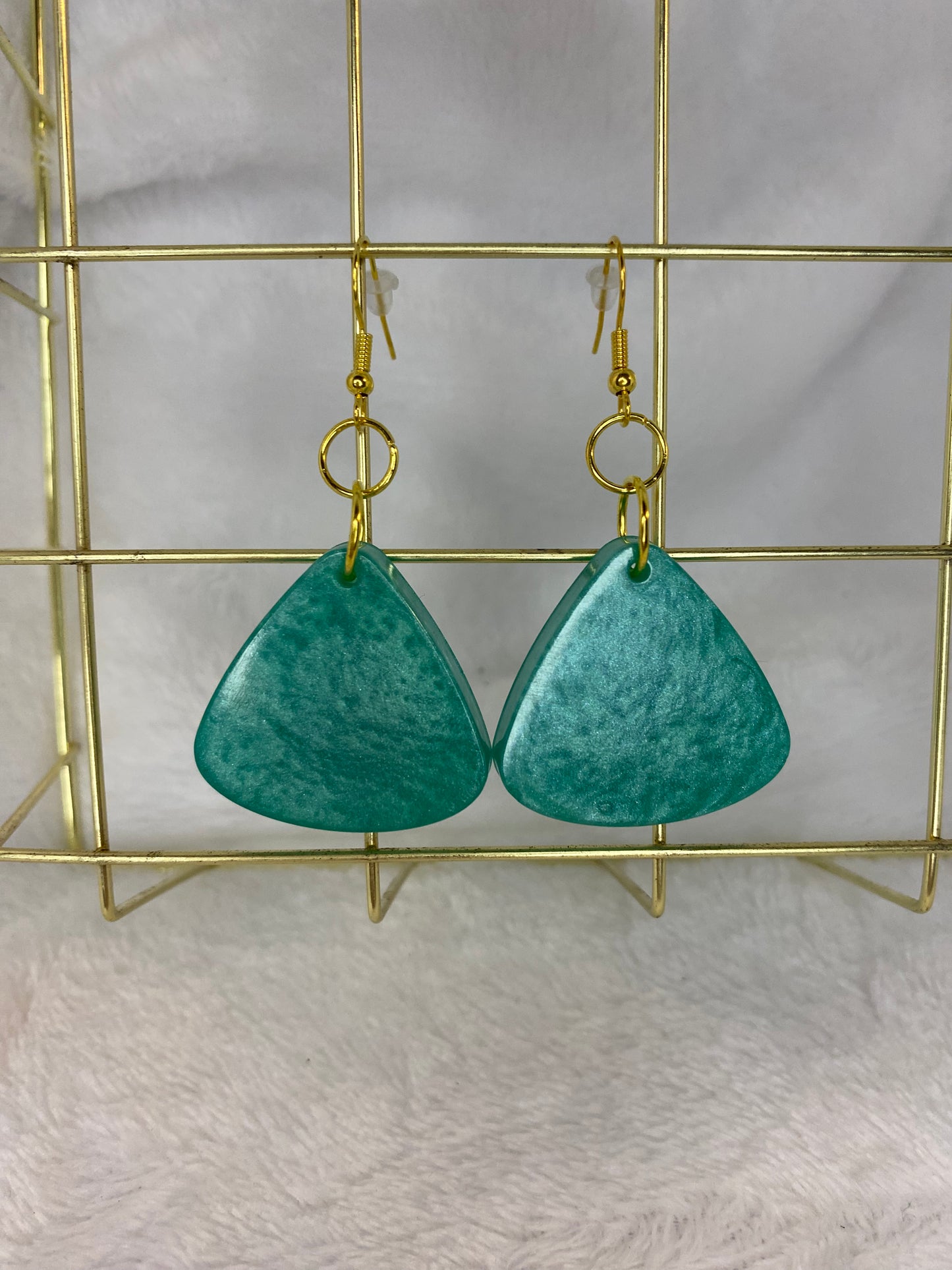 Blue/Green Earrings