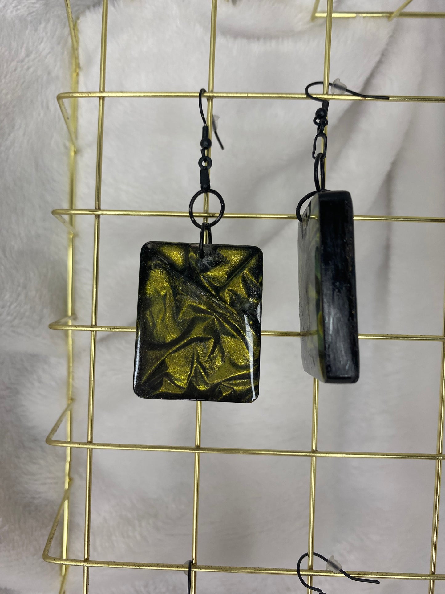 Colorshift Earrings Rectangle Shaped