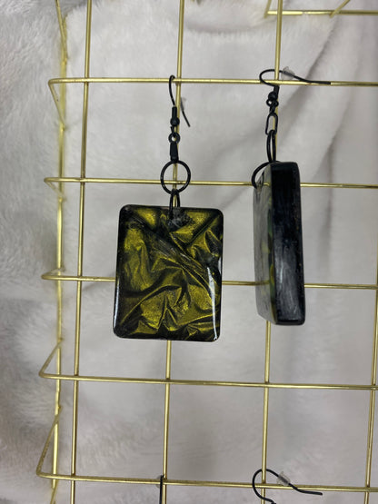 Colorshift Earrings Rectangle Shaped