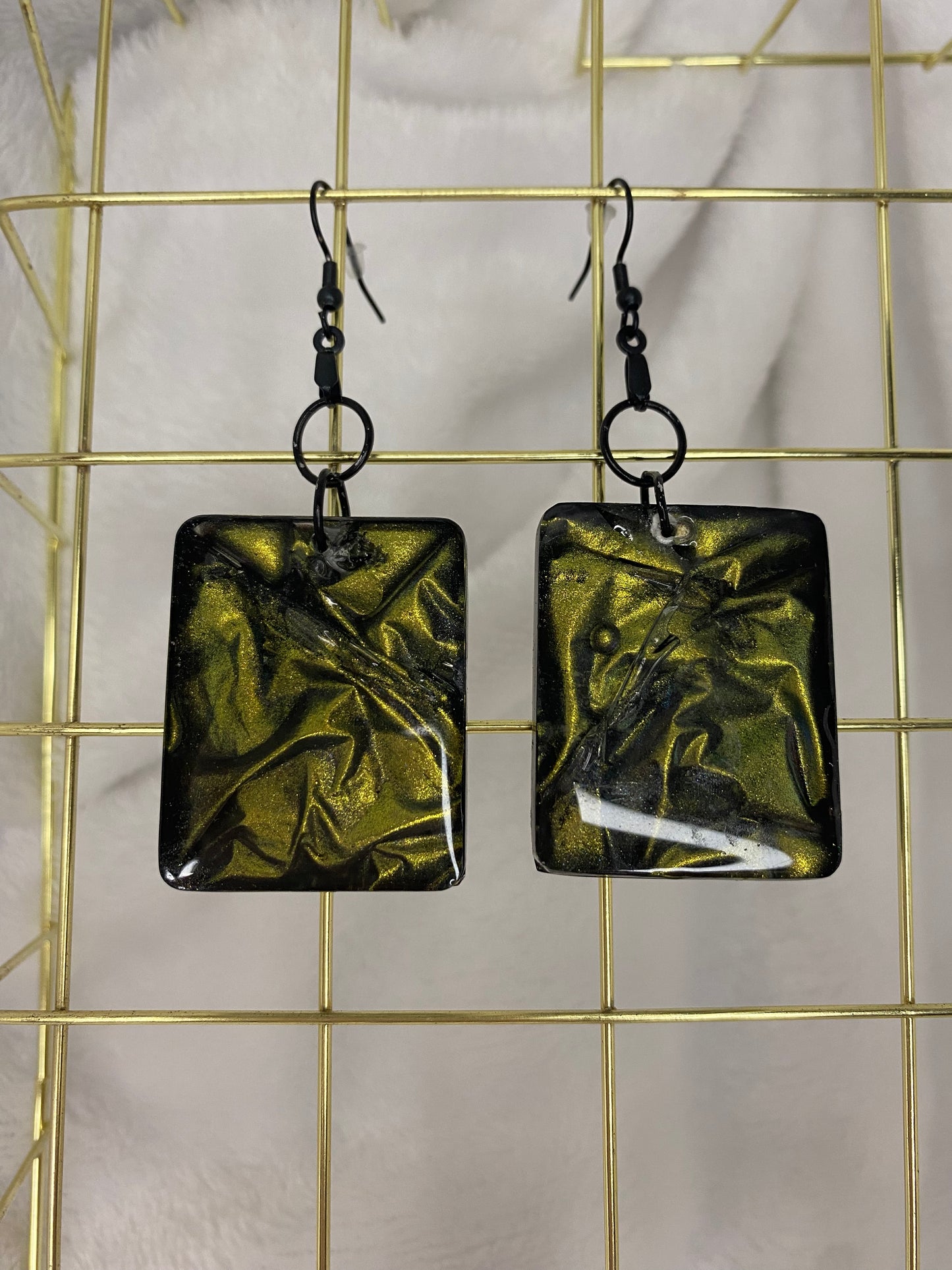 Colorshift Earrings Rectangle Shaped