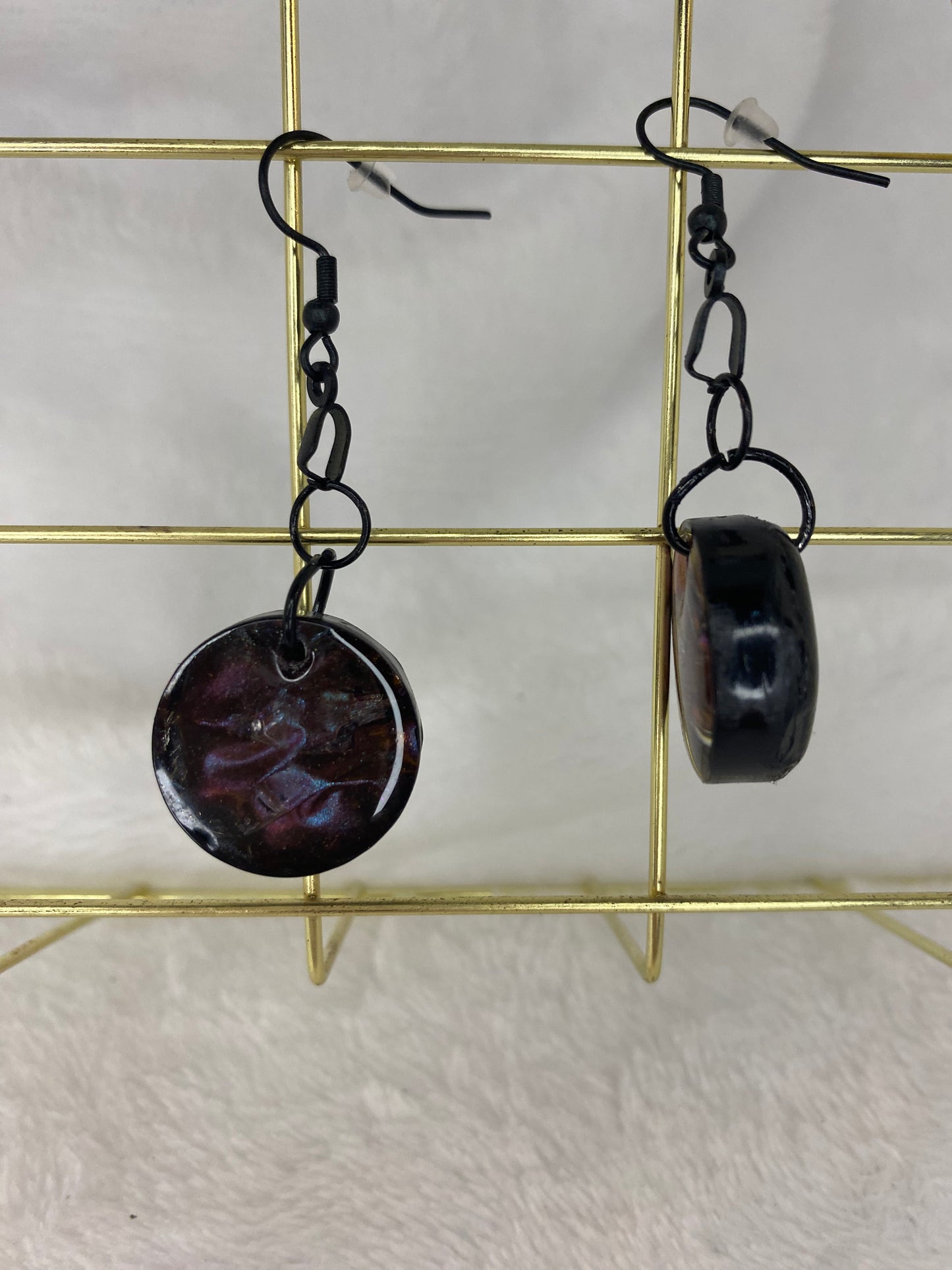 Colorshift Earrings Circle Shaped
