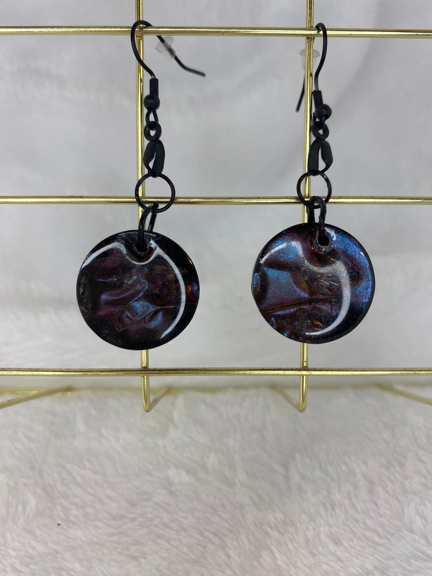 Colorshift Earrings Circle Shaped