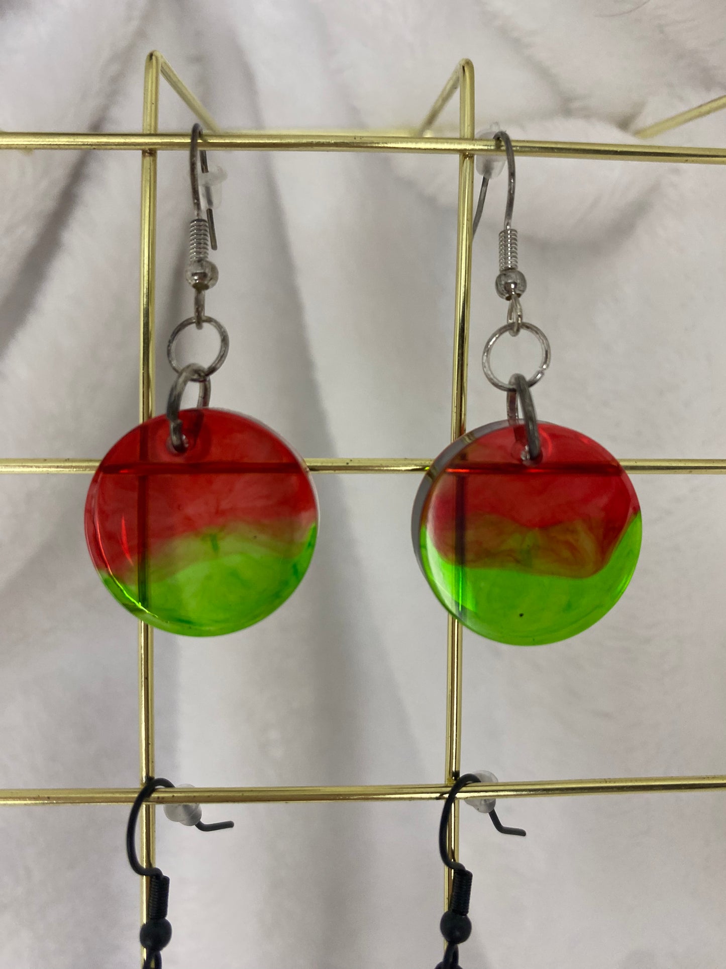 Red & Green  Earrings