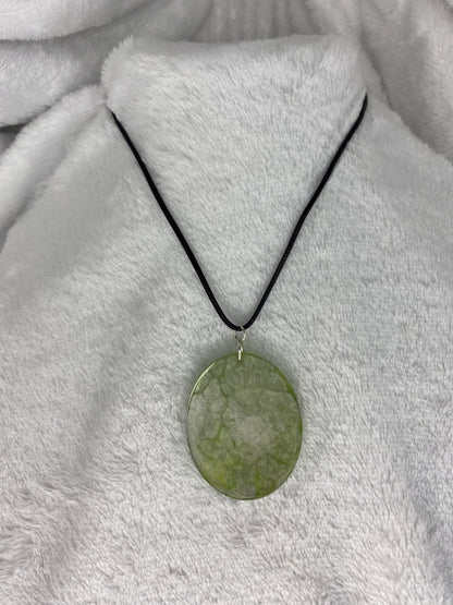 Green Shimmer Necklace