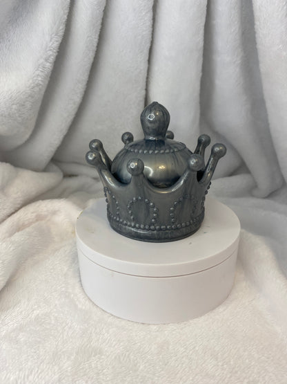 Crown Jewelry Dishes with Cover