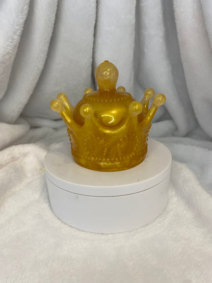 Crown Jewelry Dishes with Cover