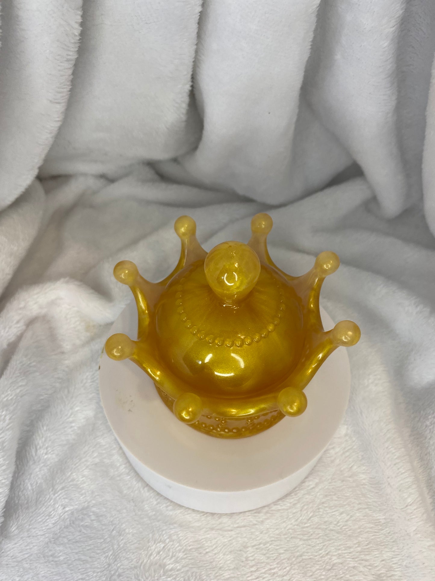 Crown Jewelry Dishes with Cover