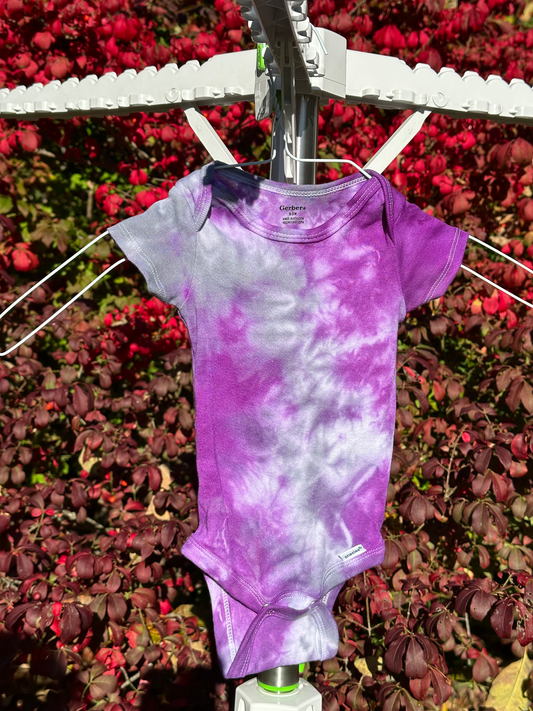 0-3 Months Tie Dye Onesie