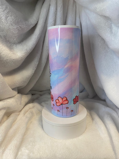 20 oz. Skinny Just Breathe Lotus Tumbler