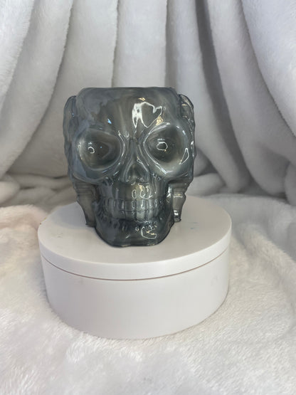 Succulent Hear No Evil, See No Evil, Speak No Evil Skull Holders 3 pc Set