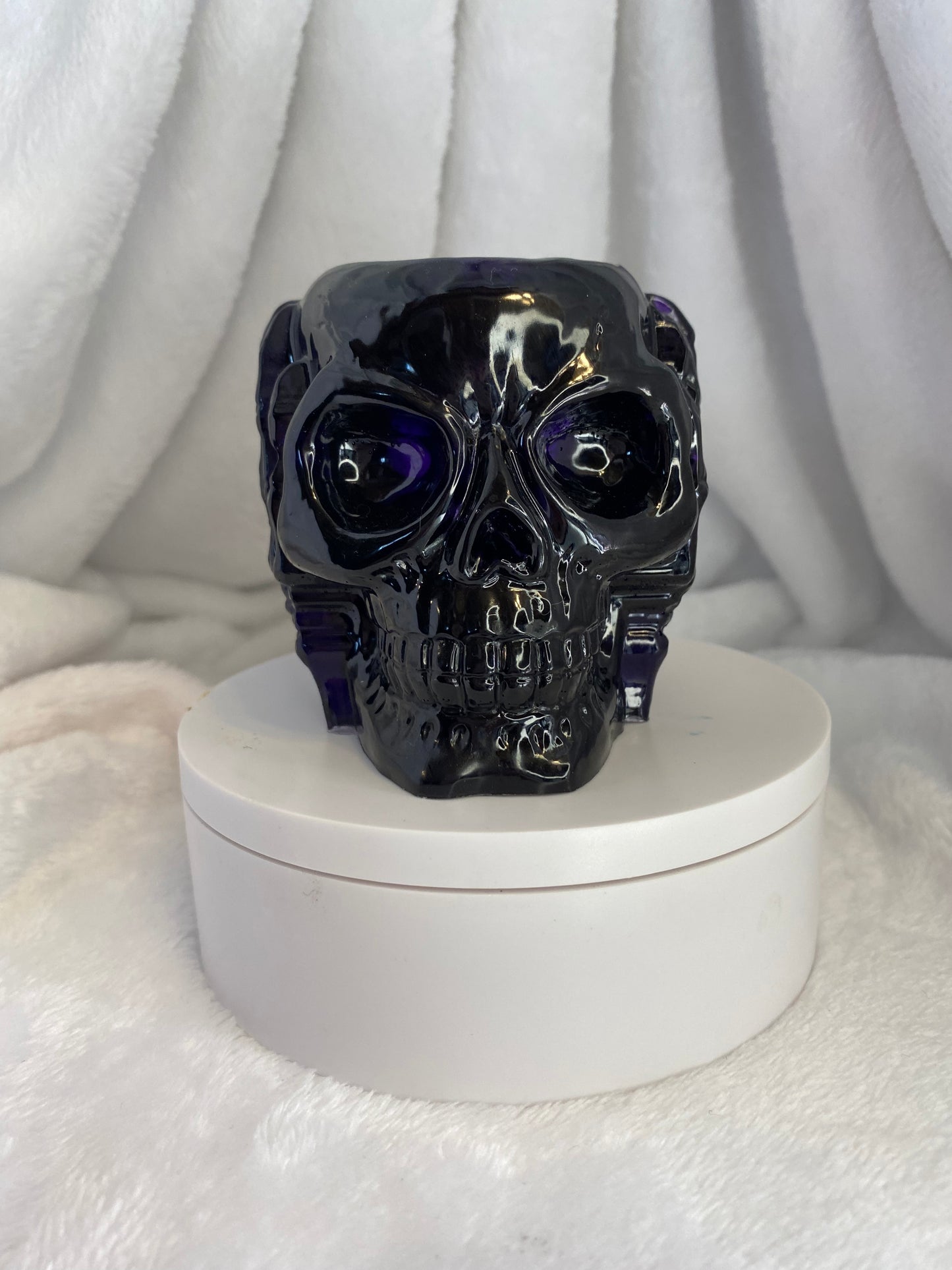 Succulent Hear No Evil, See No Evil, Speak No Evil Skull Holders 3 pc Set