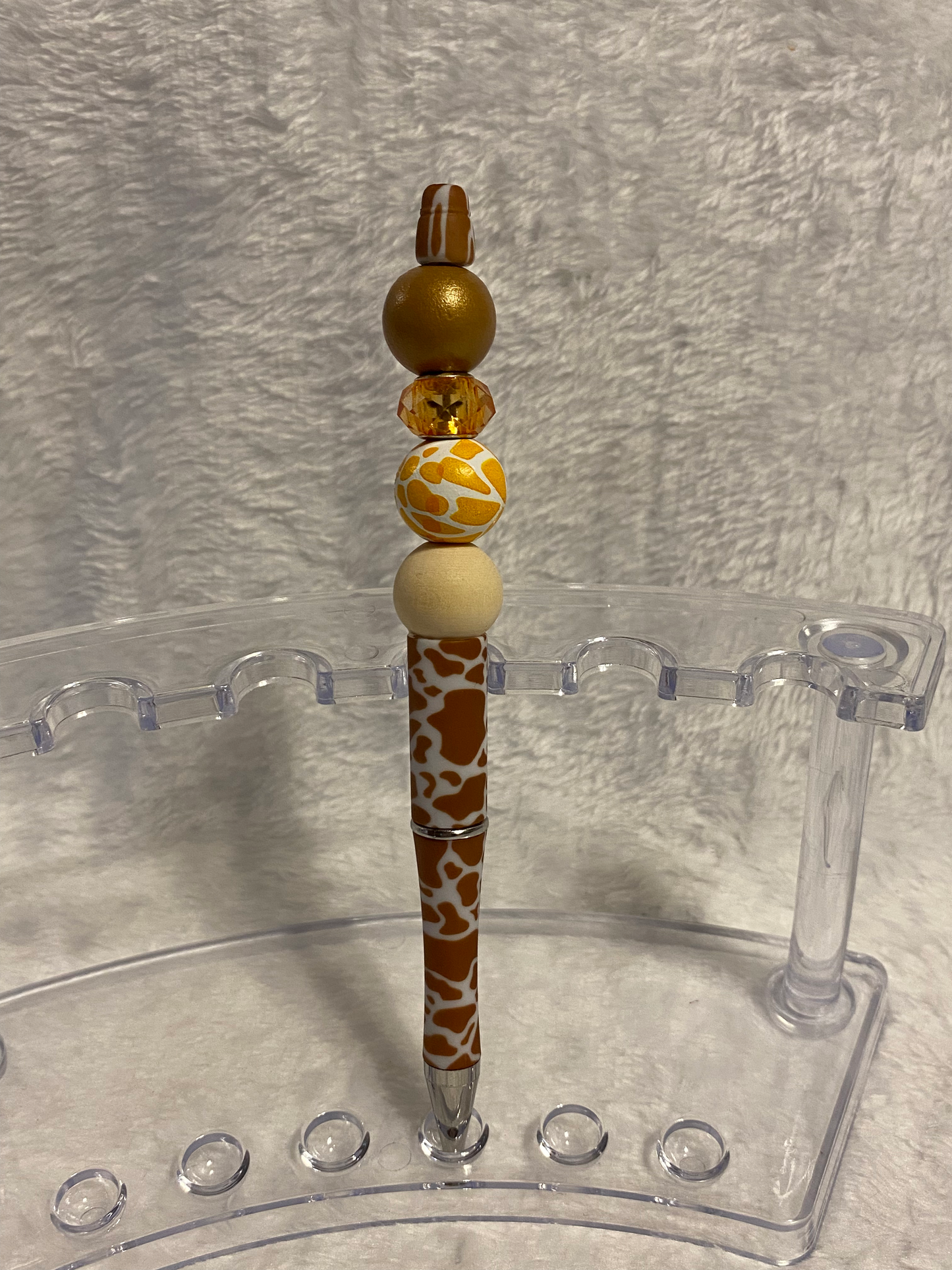 Animal Print Beaded Pens