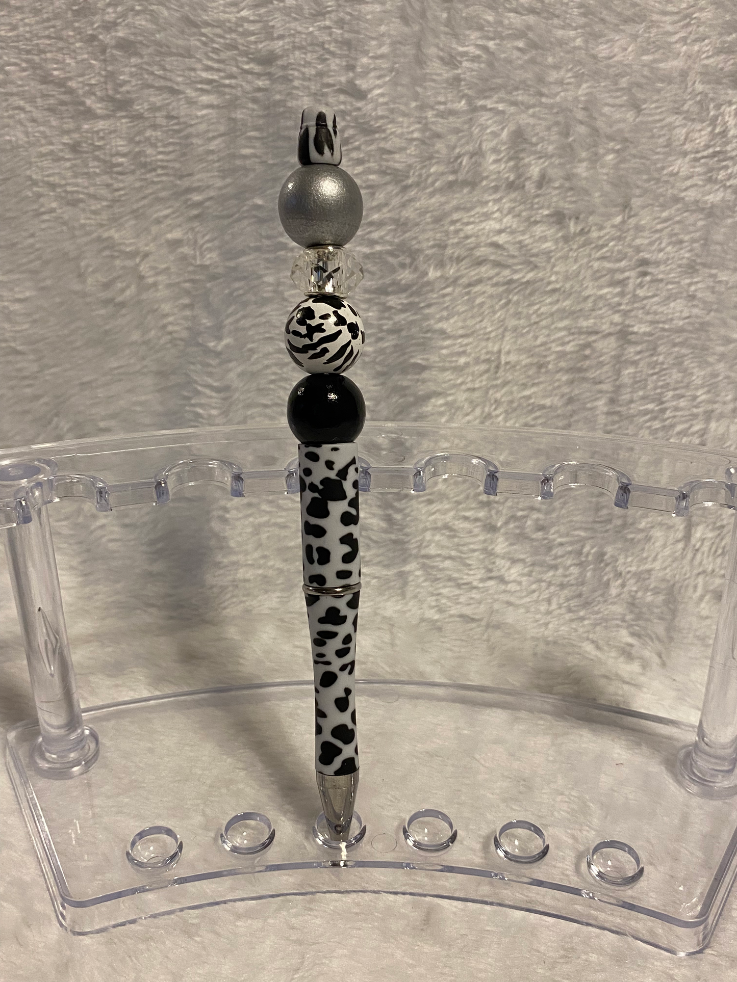 Animal Print Beaded Pens