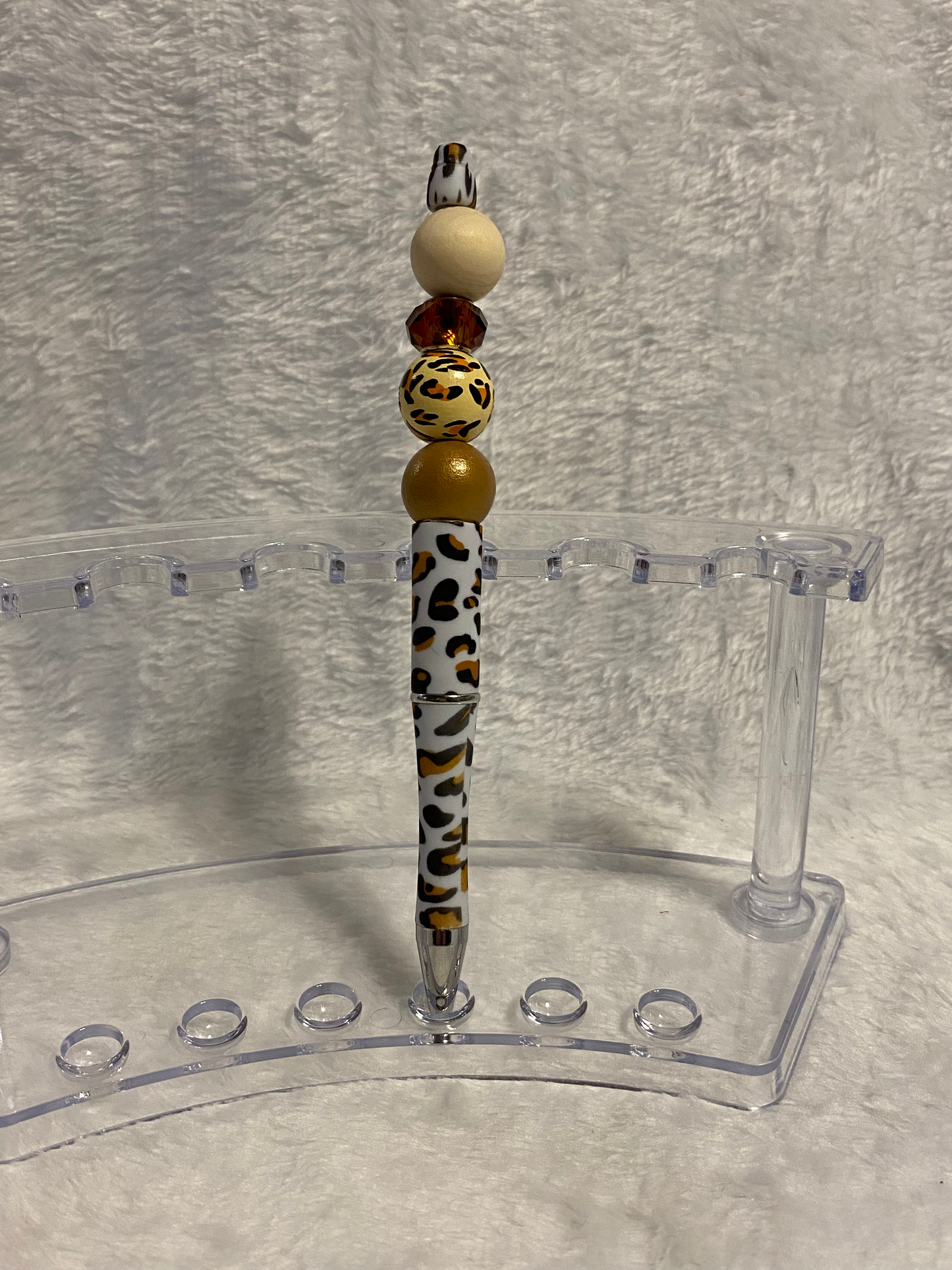 Animal Print Beaded Pens