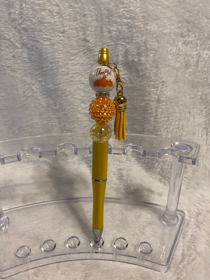 Fall & Thanksgiving Beaded Pens