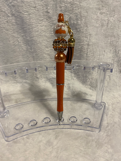 Fall & Thanksgiving Beaded Pens