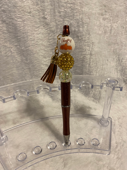 Fall & Thanksgiving Beaded Pens