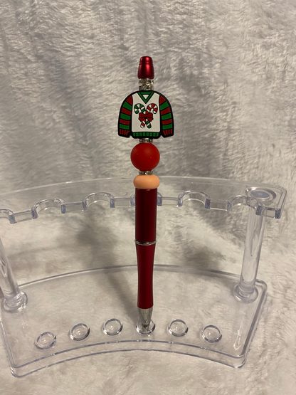 Christmas Beaded Pens