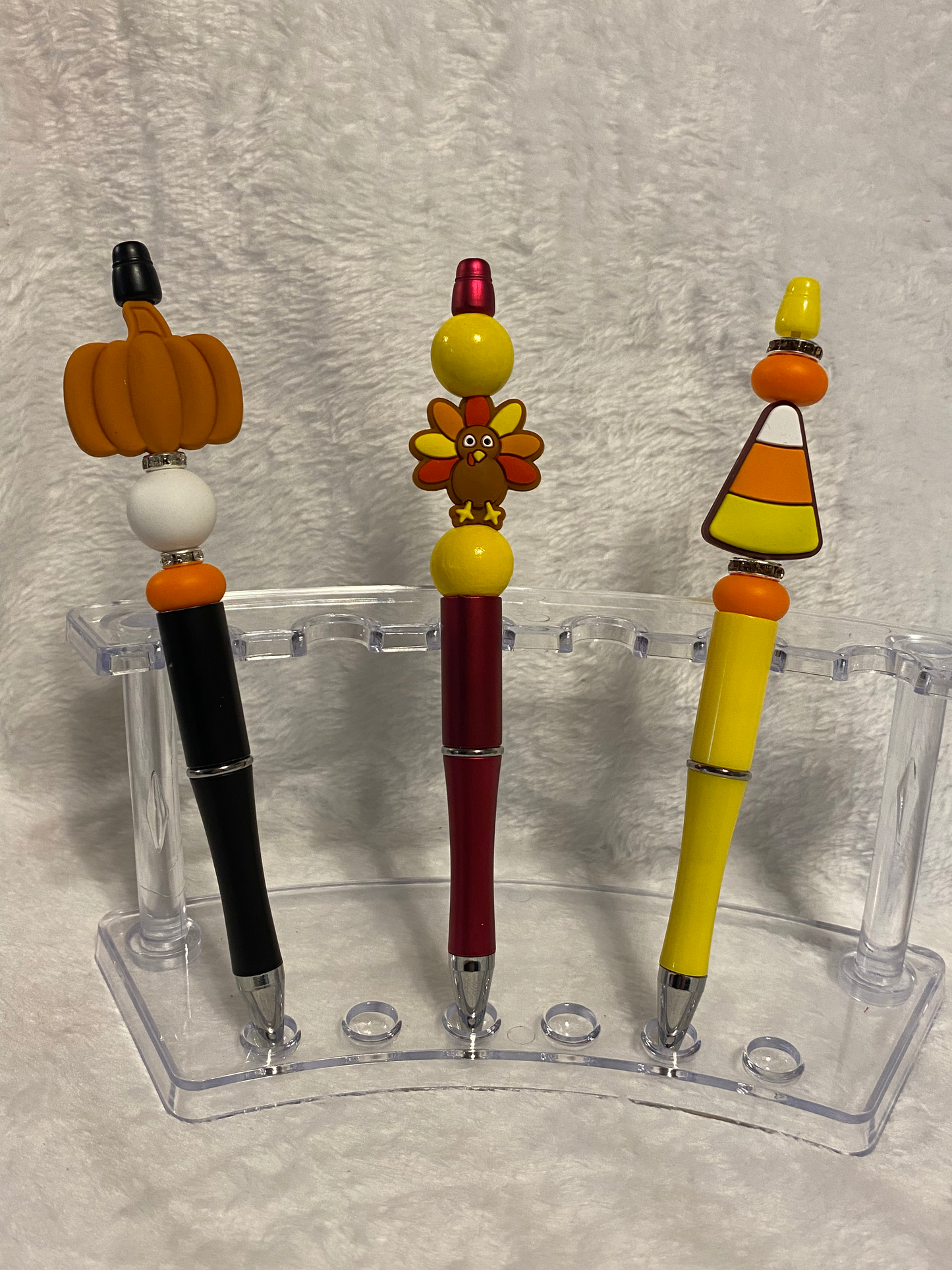 Fall & Thanksgiving Beaded Pens