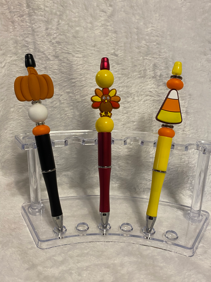 Fall & Thanksgiving Beaded Pens
