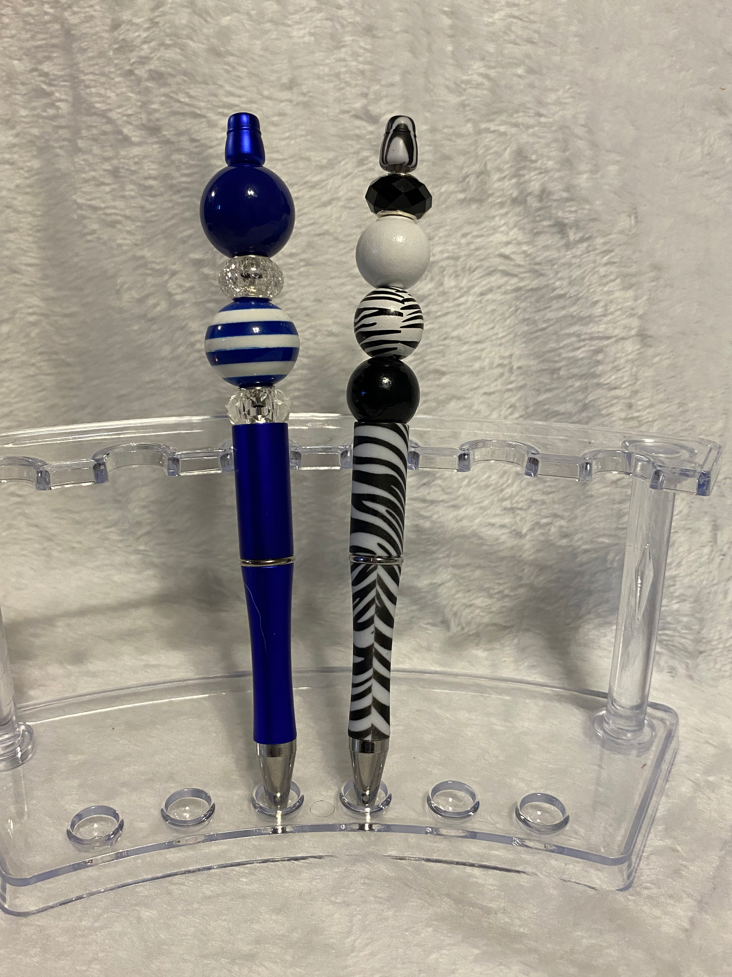 Animal Print Beaded Pens
