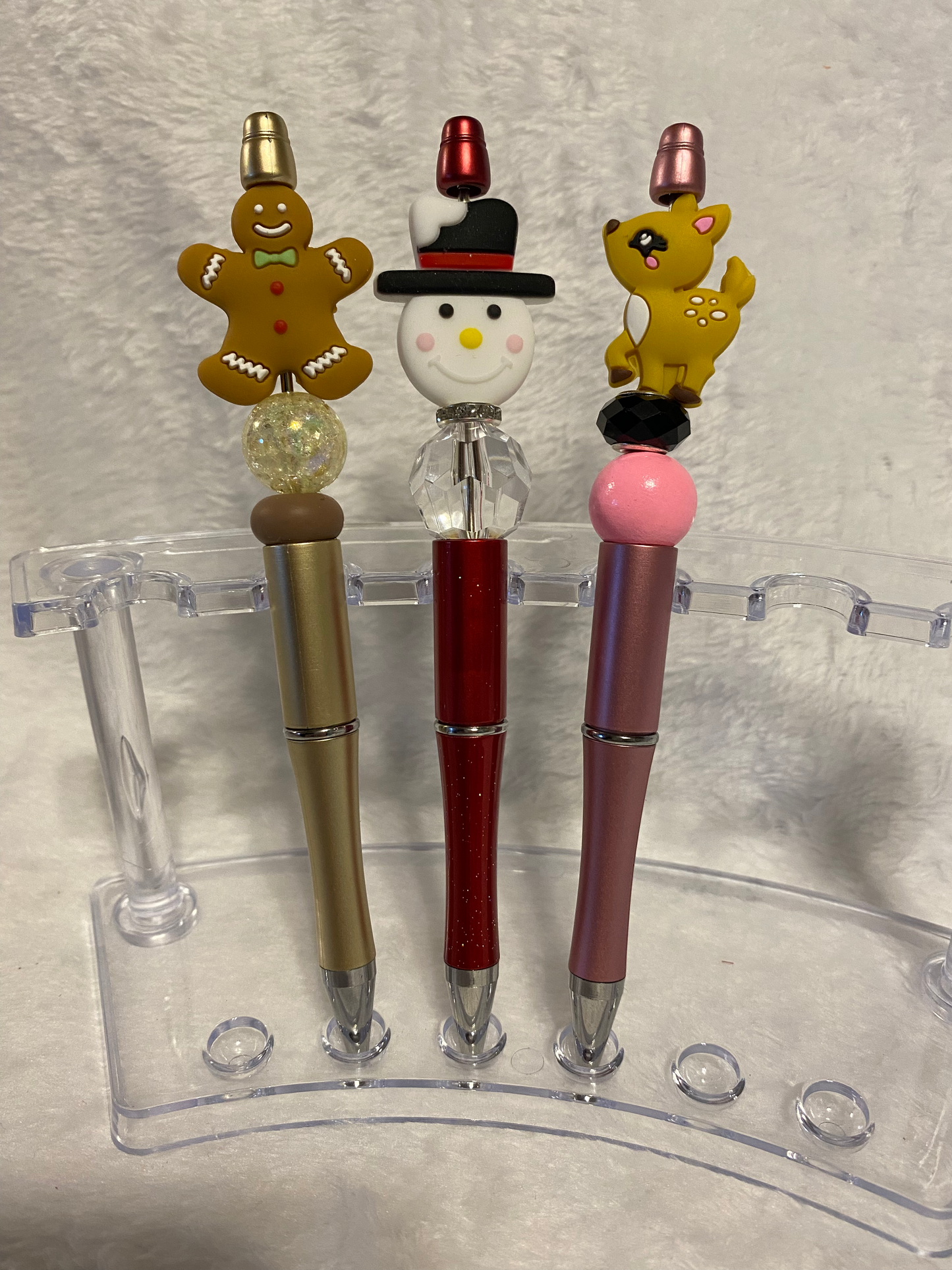 Christmas Beaded Pens
