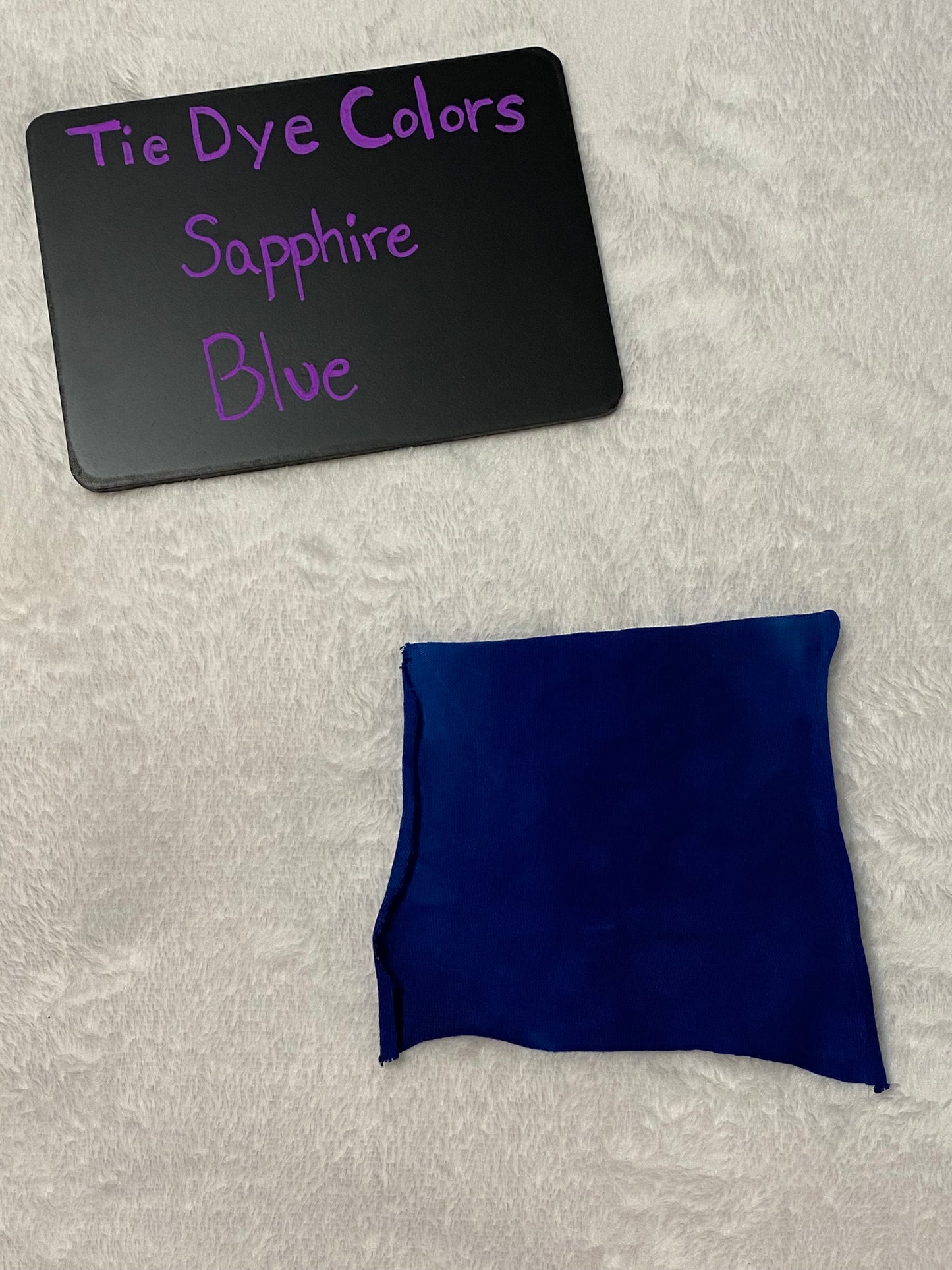 Tie Dye Color Options