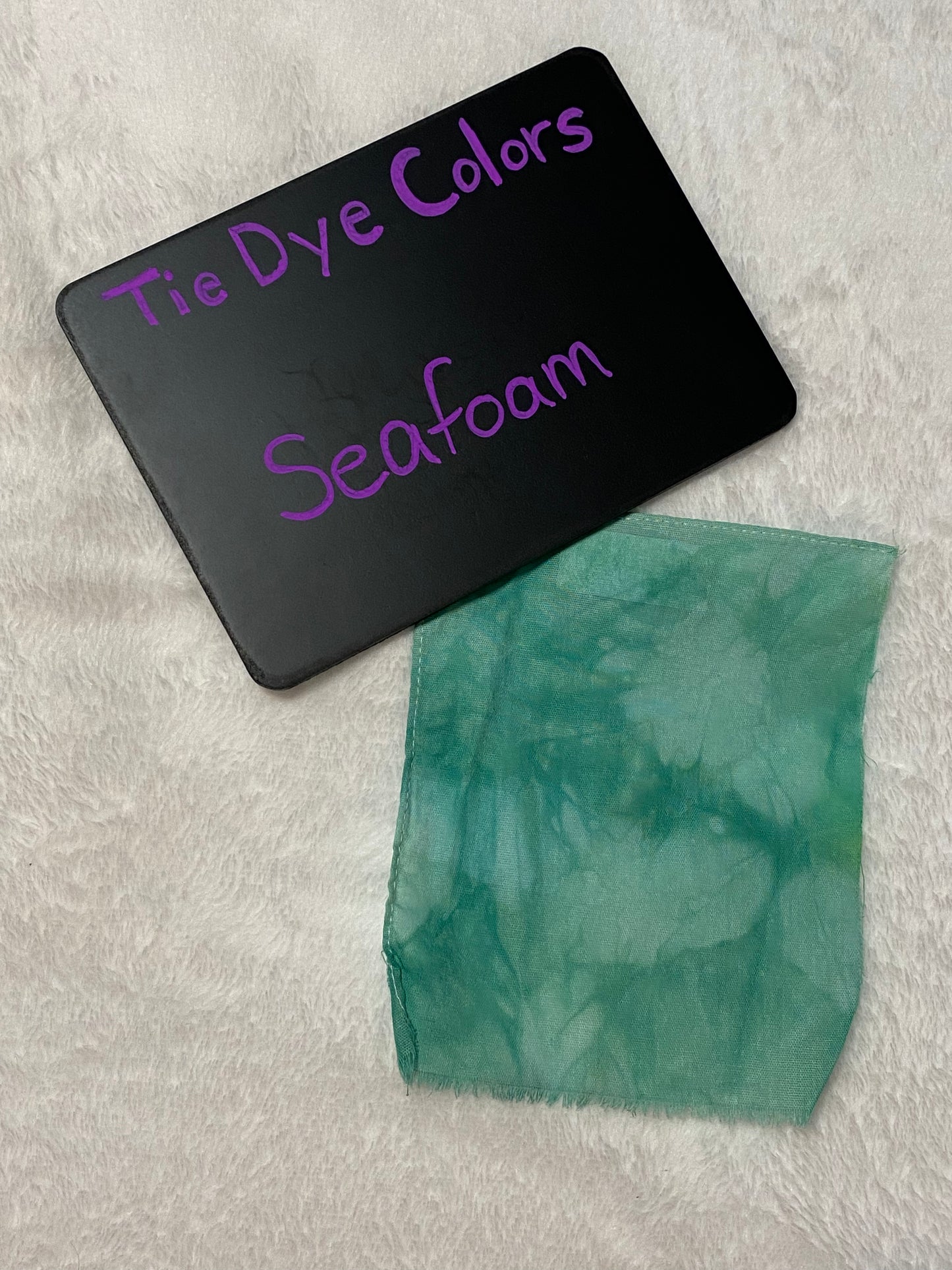 Tie Dye Color Options